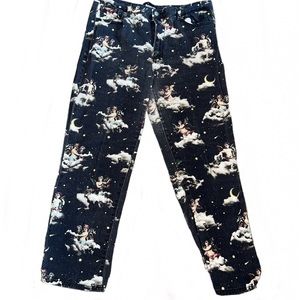 cherub angel print jeans